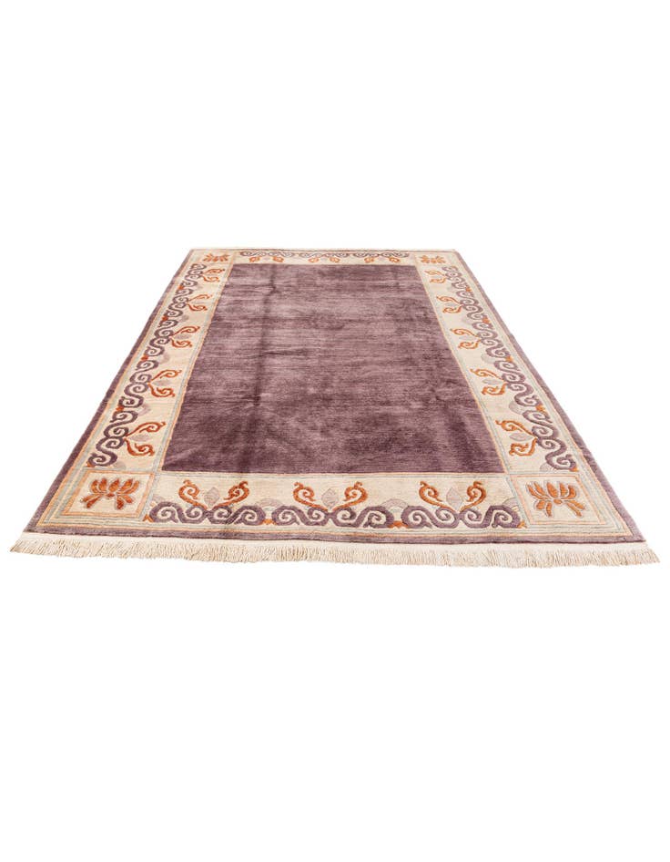 Detail image of  6' 6 x 9' 7  Hand Knotted Tibet Wool Rug