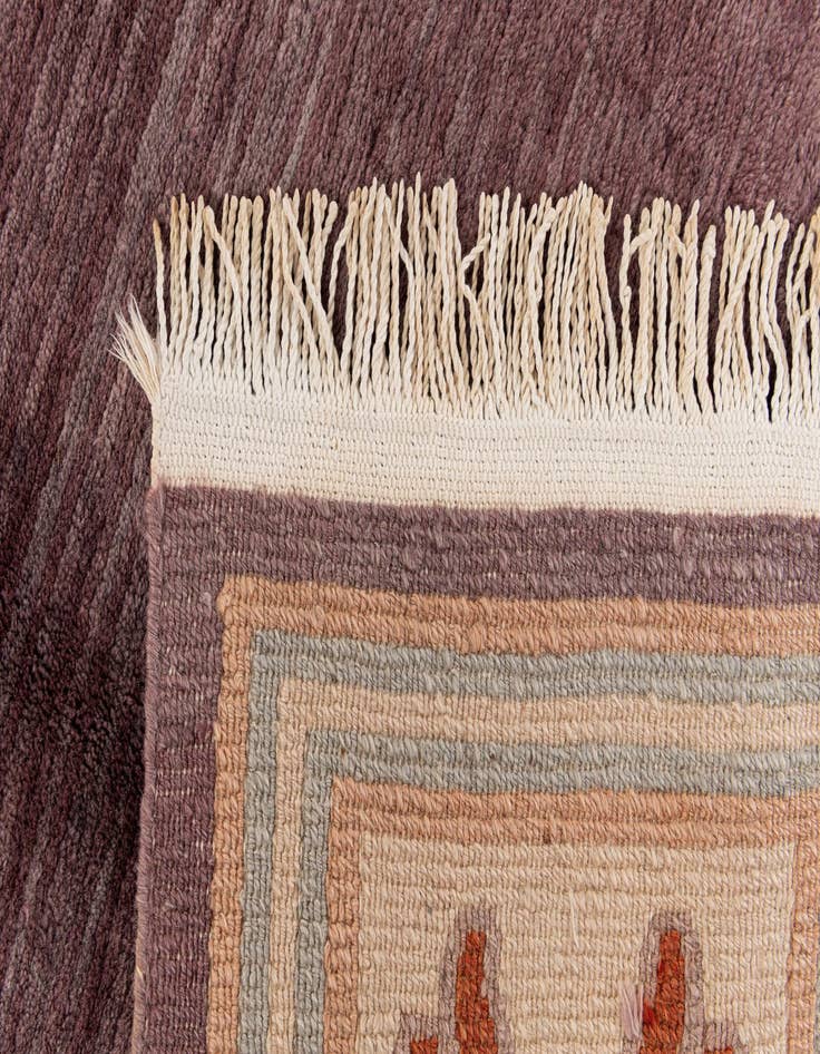 Detail image of  6' 6 x 9' 7  Hand Knotted Tibet Wool Rug