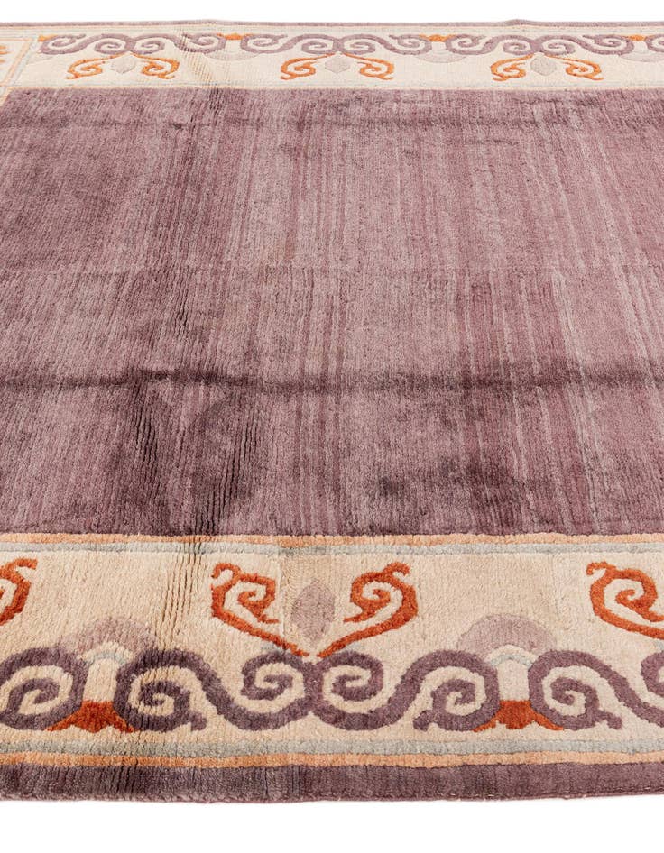 Detail image of  6' 6 x 9' 7  Hand Knotted Tibet Wool Rug