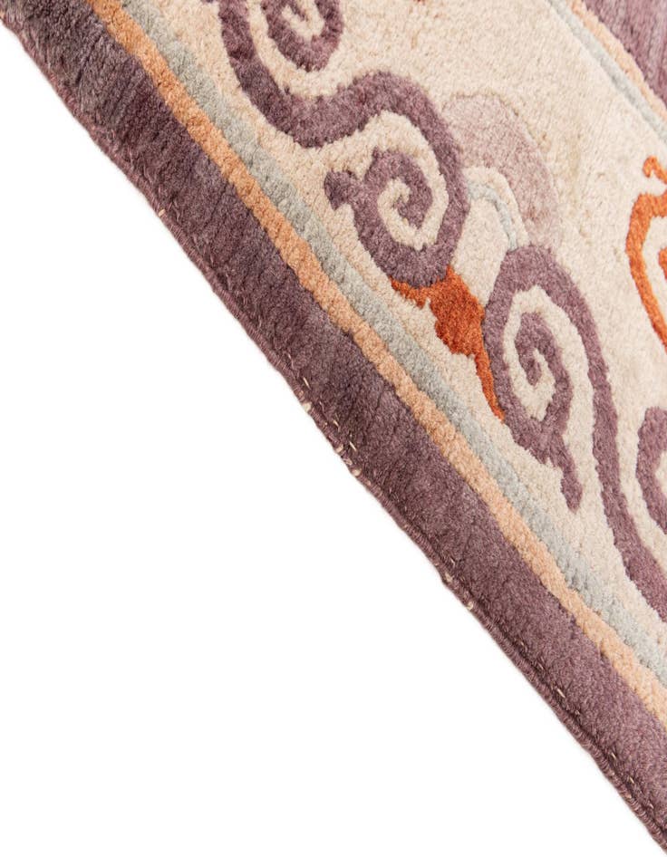 Detail image of  6' 6 x 9' 7  Hand Knotted Tibet Wool Rug