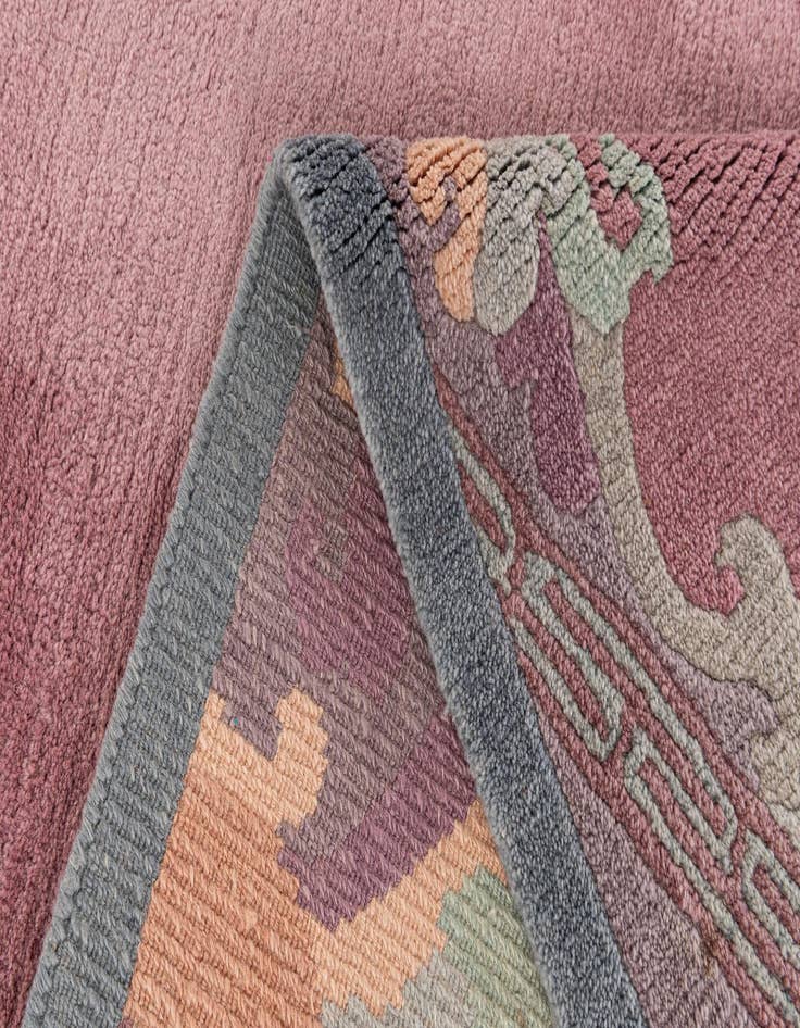 Detail image of  6' 7 x 8' 6  Hand Knotted Tibet Wool Rug