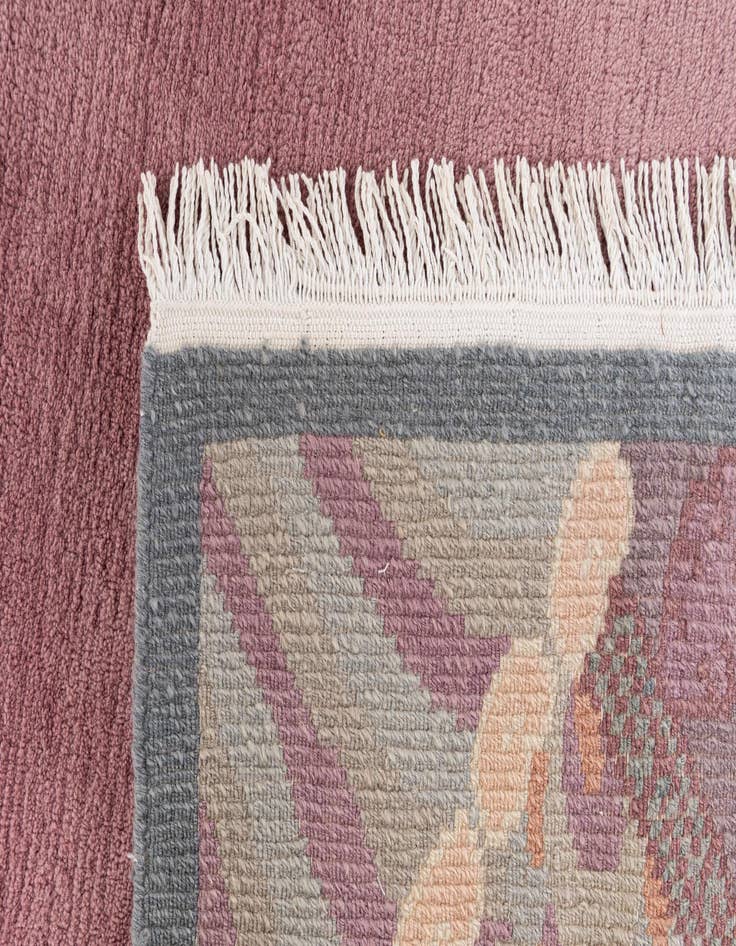 Detail image of  6' 7 x 8' 6  Hand Knotted Tibet Wool Rug