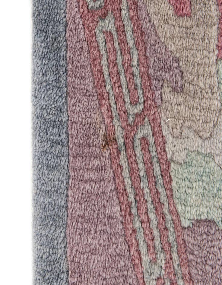 Detail image of  6' 7 x 8' 6  Hand Knotted Tibet Wool Rug