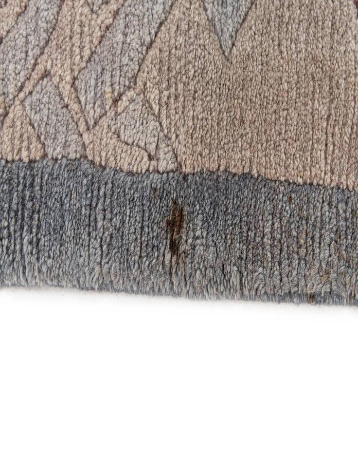 Detail image of  6' 7 x 8' 6  Hand Knotted Tibet Wool Rug