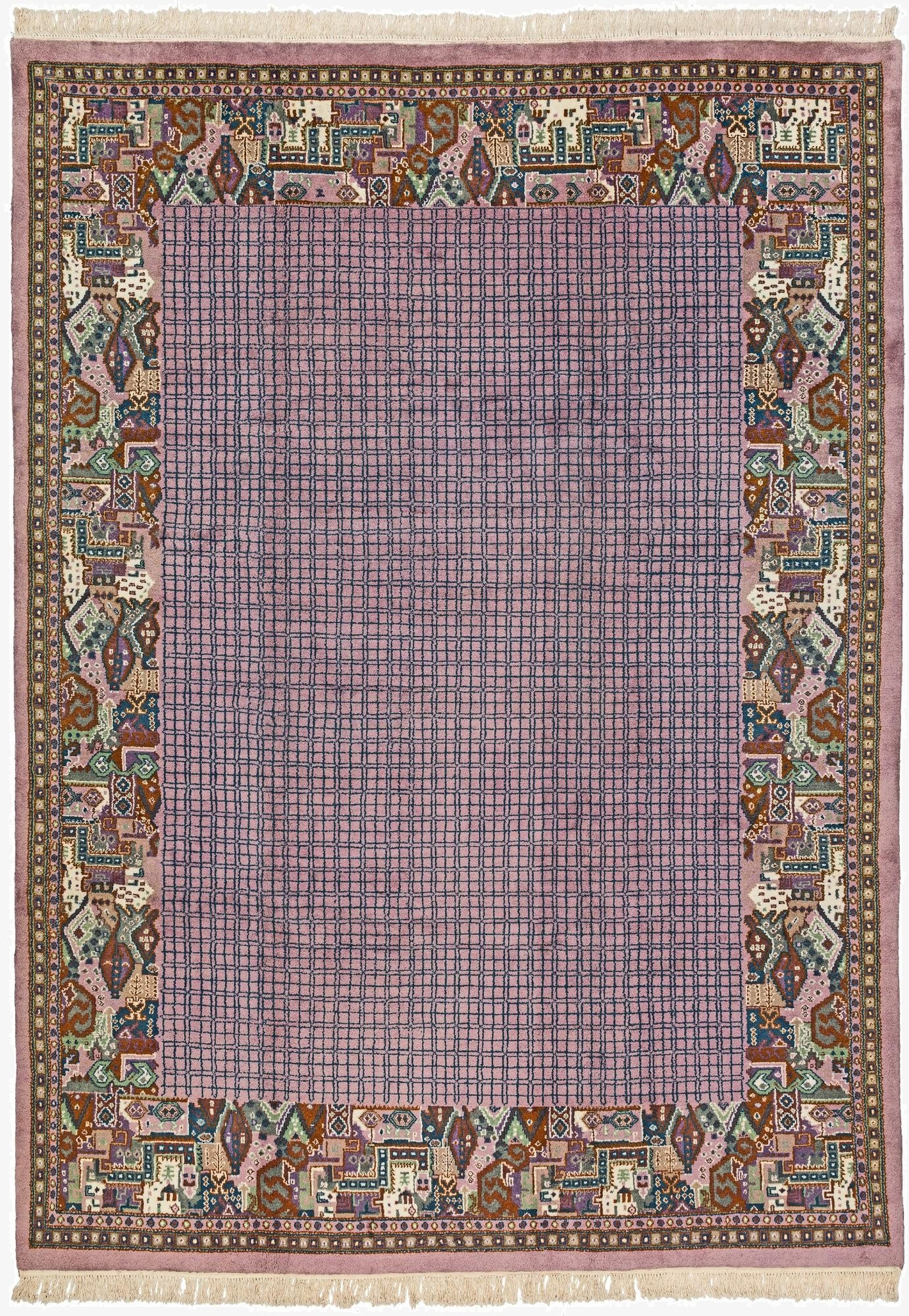  7' 6 x 10' 3  Hand Knotted Tibet Wool Rug