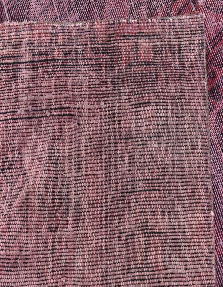 Detail image of  6' 8 x 8' 6  Hand Knotted Ultra Vintage Persian Wool Rug