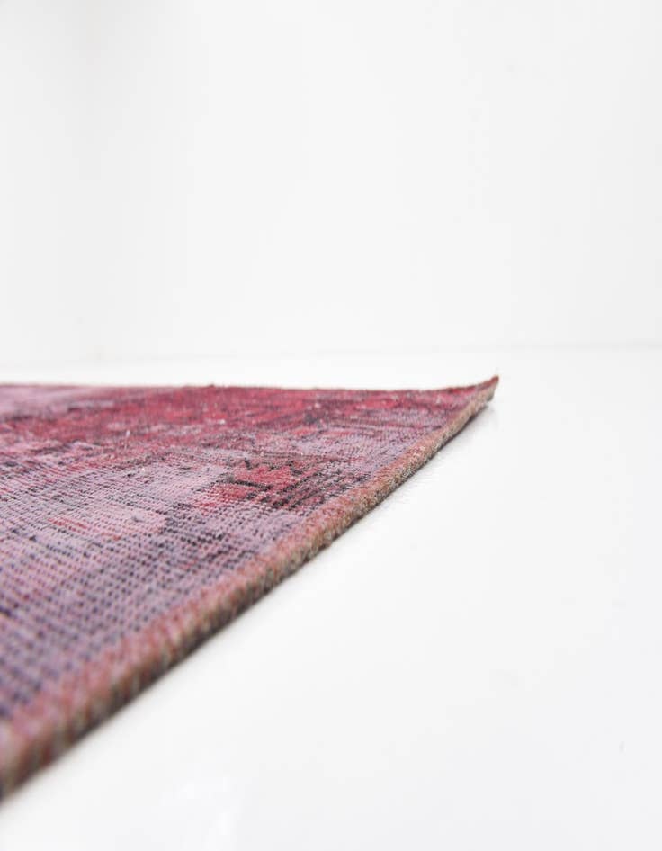 Detail image of  6' 8 x 8' 6  Hand Knotted Ultra Vintage Persian Wool Rug