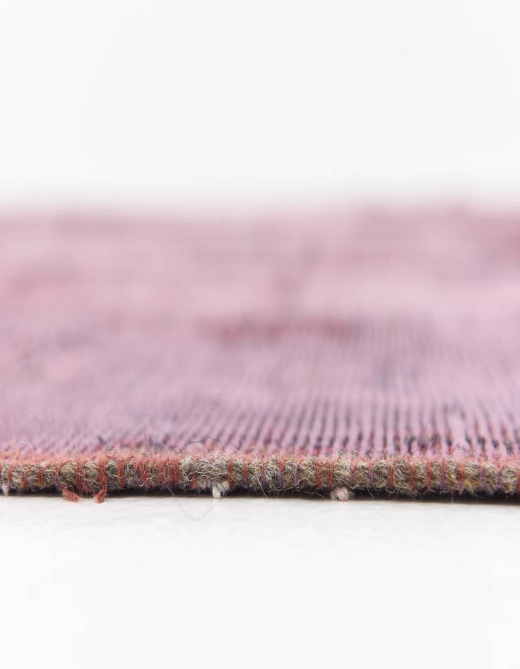 Detail image of  6' 8 x 8' 6  Hand Knotted Ultra Vintage Persian Wool Rug