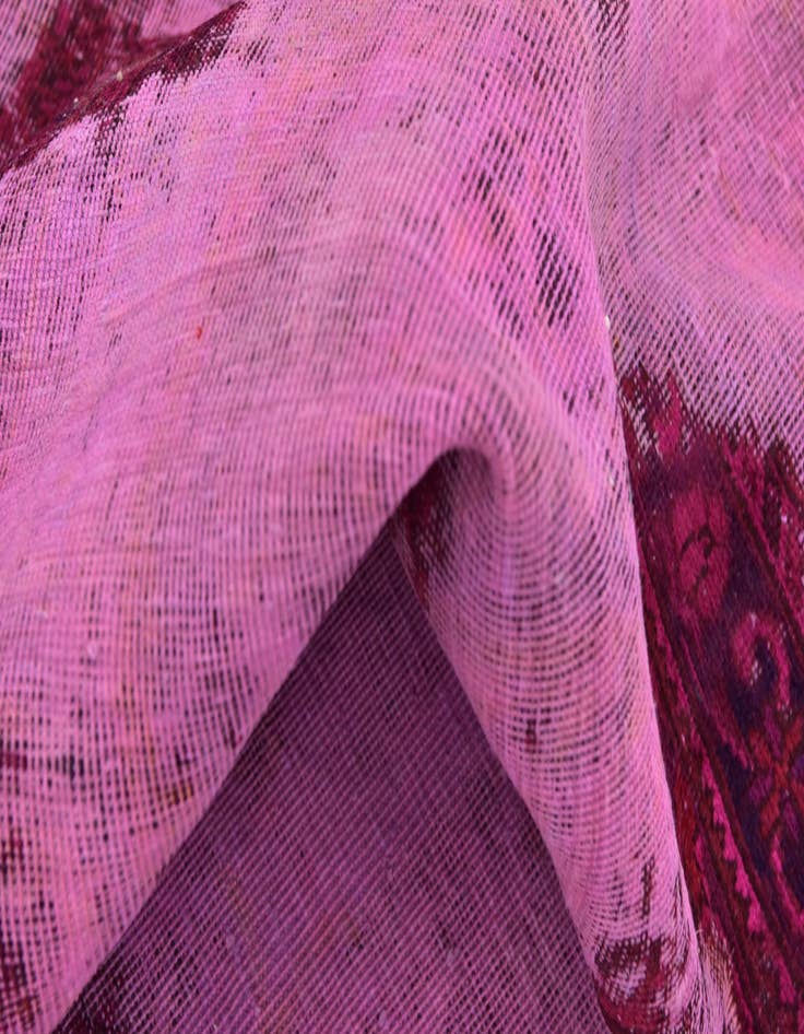 Detail image of  9' x 12' 9  Hand Knotted Ultra Vintage Persian Wool Rug