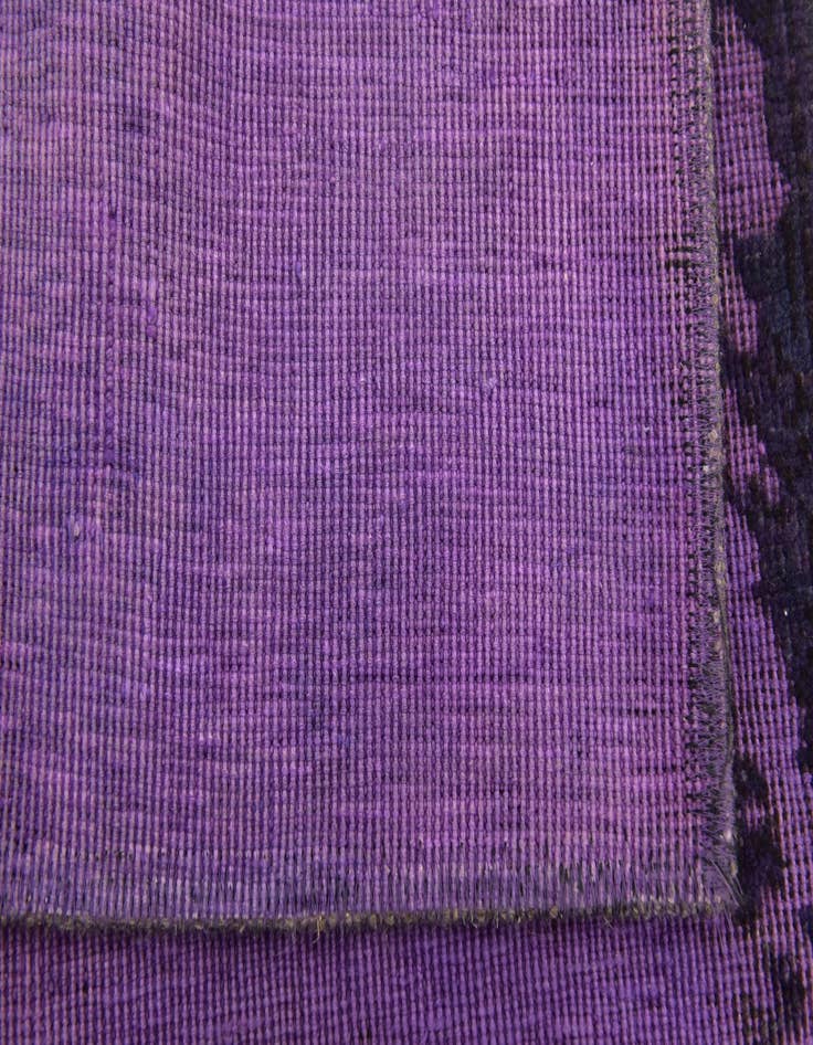 Detail image of  4' 3 x 6' 3  Hand Knotted Ultra Vintage Persian Wool Rug