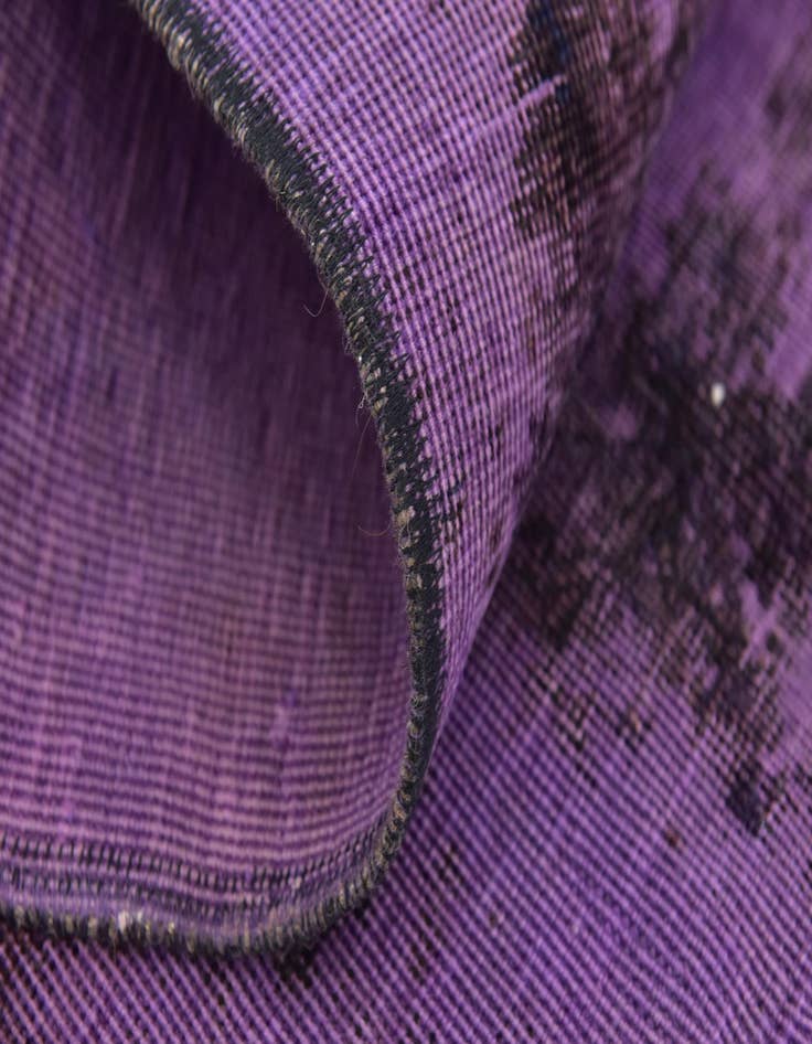 Detail image of  4' 3 x 6' 3  Hand Knotted Ultra Vintage Persian Wool Rug