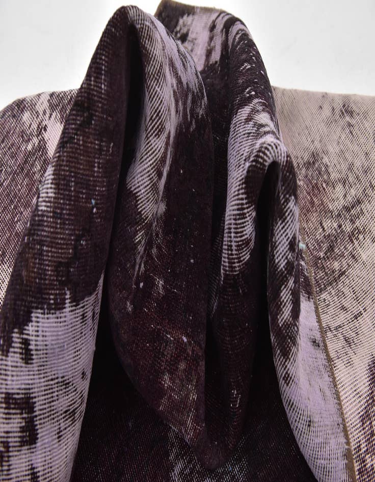 Detail image of  6' 2 x 8' 9  Hand Knotted Ultra Vintage Persian Wool Rug