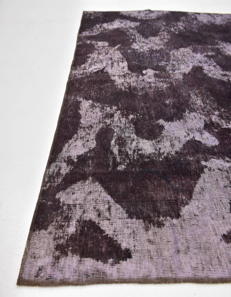 Detail image of  6' 2 x 8' 9  Hand Knotted Ultra Vintage Persian Wool Rug