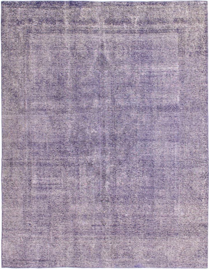  9' x 12' 5  Hand Knotted Ultra Vintage Persian W...