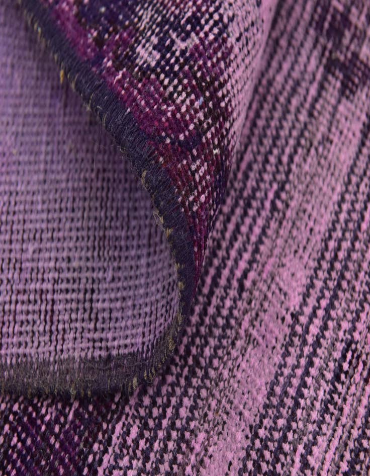 Detail image of  4' 6 x 6' 9  Hand Knotted Ultra Vintage Persian Wool Rug