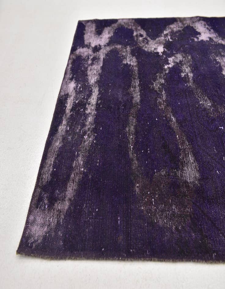 Detail image of  3' 4 x 5'  Hand Knotted Ultra Vintage Persian Wool Rug