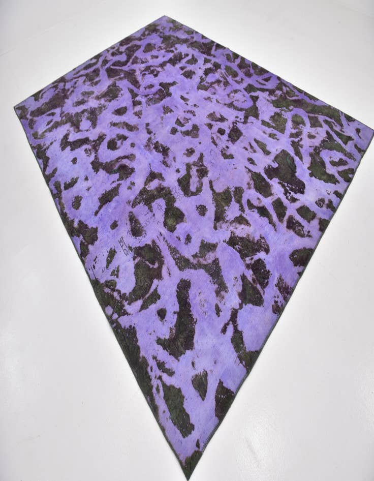 Detail image of  8' 9 x 11' 9  Hand Knotted Ultra Vintage Persian Wool Rug