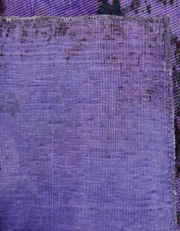 Detail image of  8' 6 x 12'  Hand Knotted Ultra Vintage Persian Wool Rug