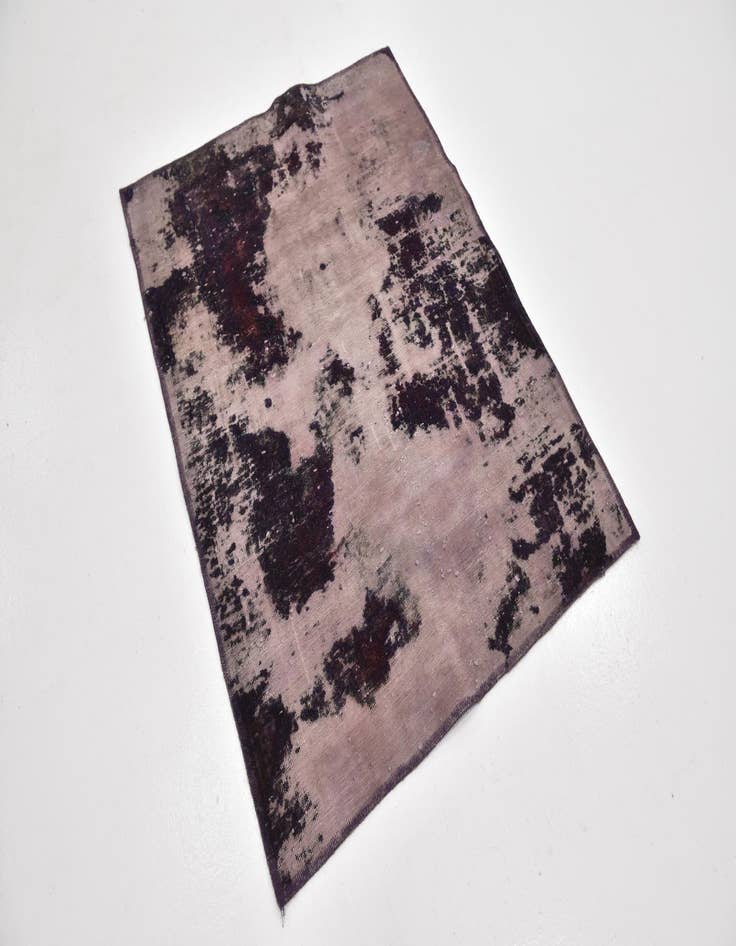 Detail image of 3' 6 x 4' 7 Hand Knotted Ultra Vintage Persian Wool Rug