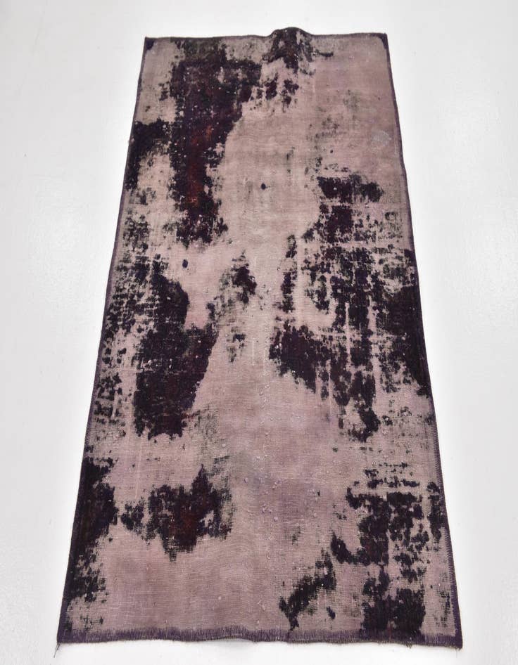 Detail image of 3' 6 x 4' 7 Hand Knotted Ultra Vintage Persian Wool Rug