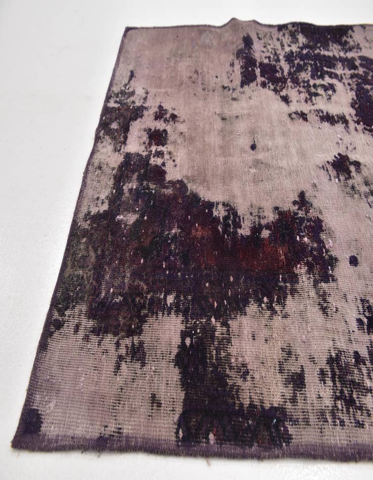 Detail image of 3' 6 x 4' 7 Hand Knotted Ultra Vintage Persian Wool Rug