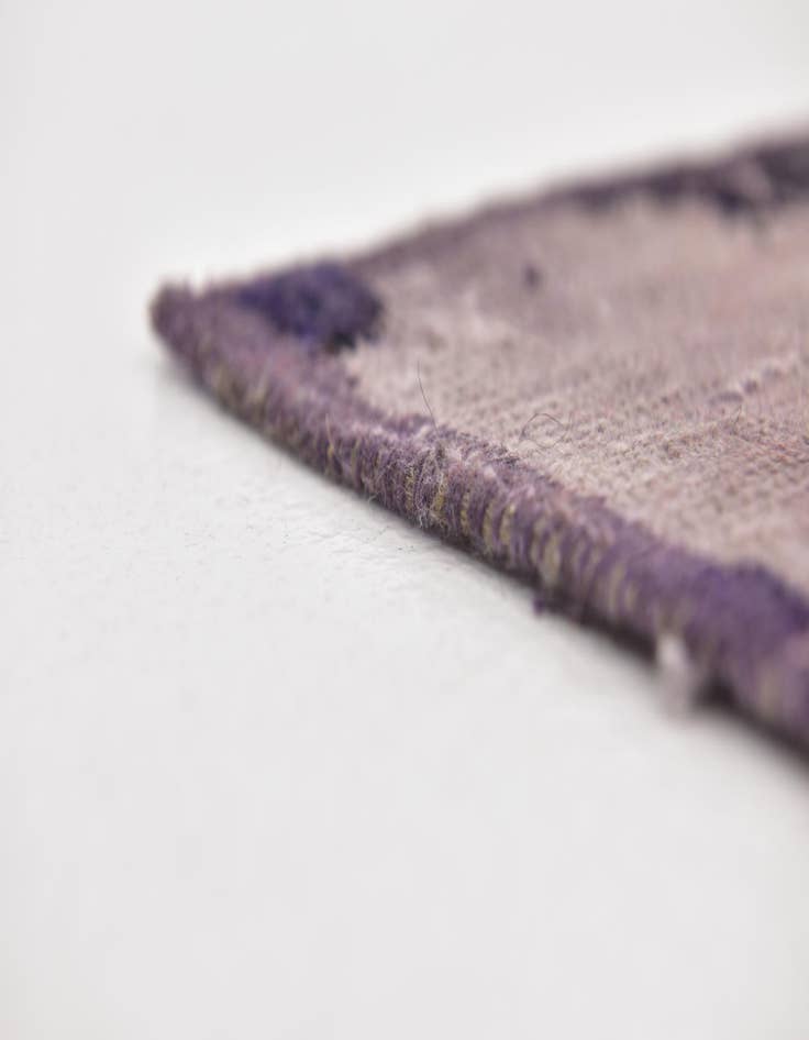 Detail image of 3' 6 x 4' 7 Hand Knotted Ultra Vintage Persian Wool Rug