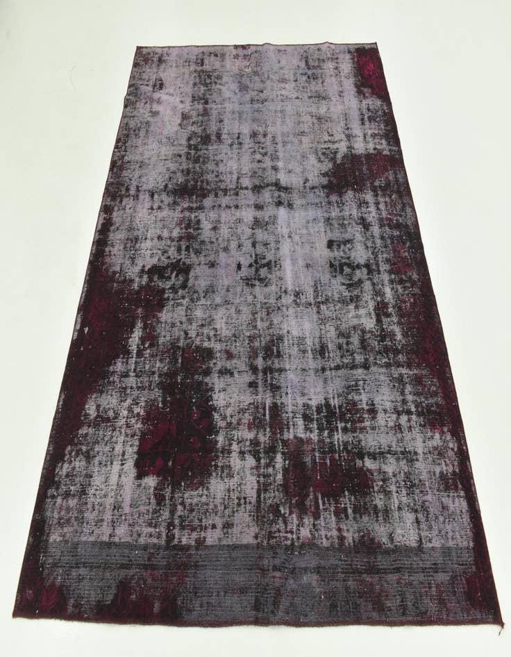 Detail image of  6' 8 x 8' 2  Hand Knotted Ultra Vintage Persian Wool Rug