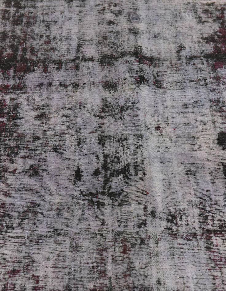 Detail image of  6' 8 x 8' 2  Hand Knotted Ultra Vintage Persian Wool Rug