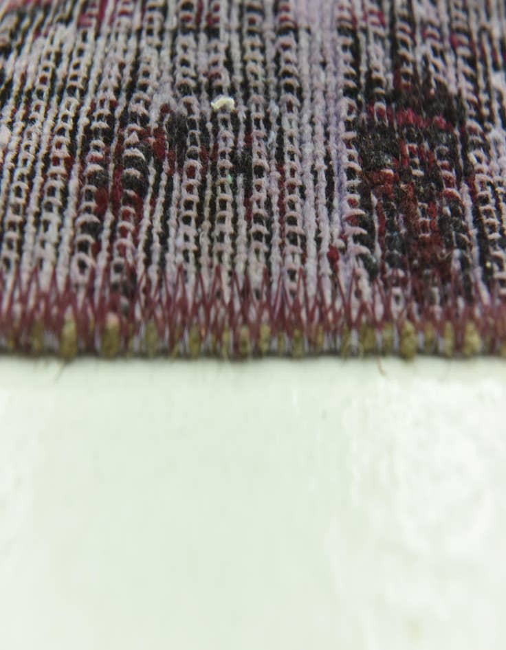 Detail image of  6' 8 x 8' 2  Hand Knotted Ultra Vintage Persian Wool Rug