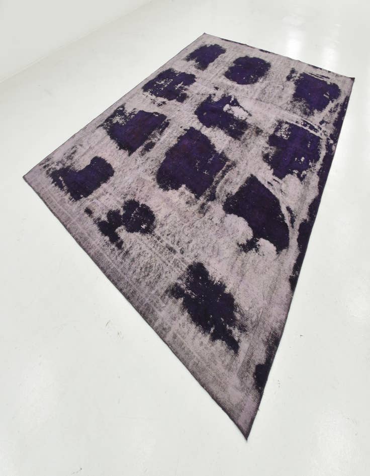 Detail image of  9' 5 x 12' 8  Hand Knotted Ultra Vintage Persian Wool Rug