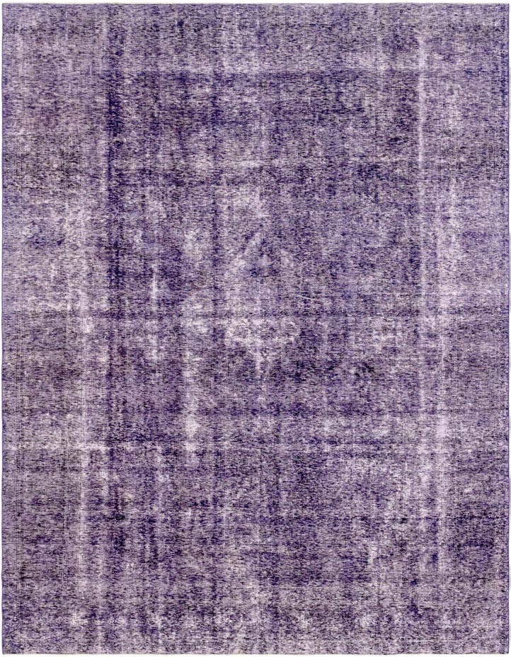  7' 10 x 10' 10  Hand Knotted Ultra Vintage Persian W...