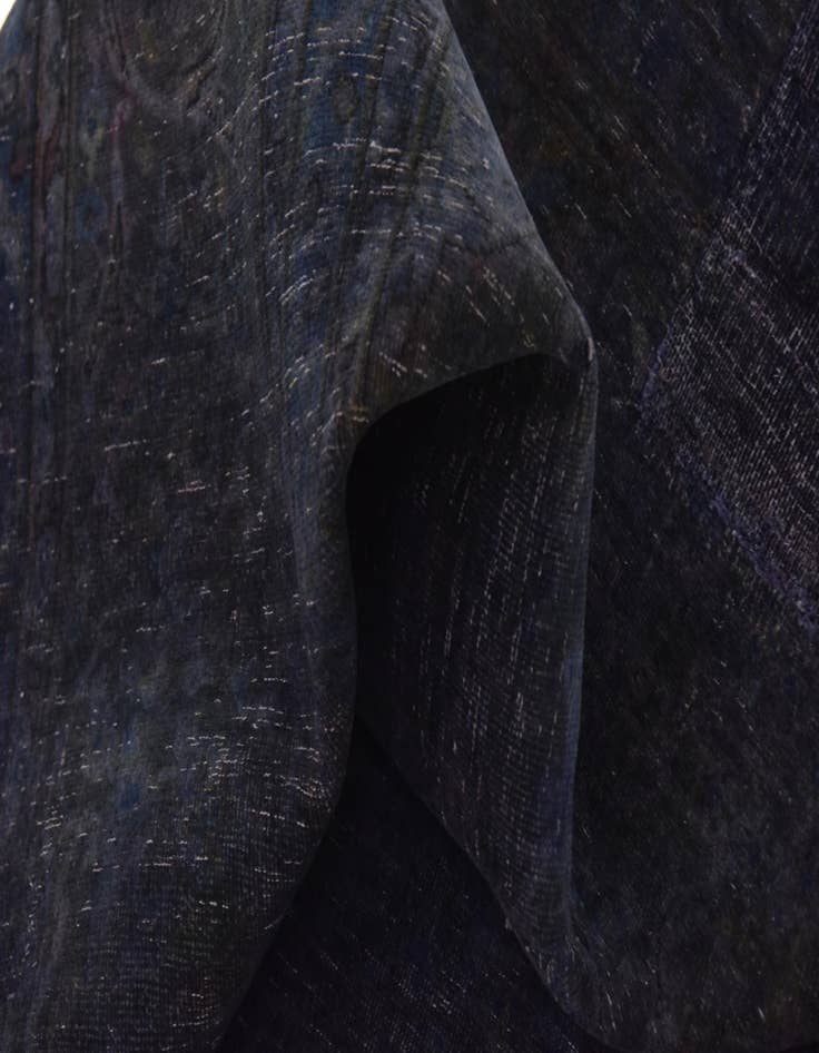 Detail image of  7' 8 x 10' 10  Hand Knotted Ultra Vintage Persian Wool Rug