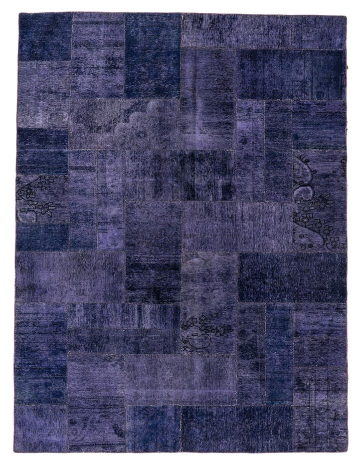  6' 9 x 8' 10  Hand Knotted Ultra Vintage Persian W...