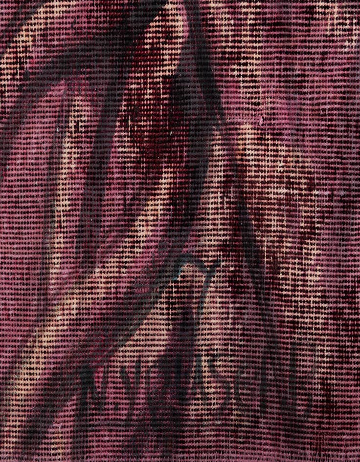 Detail image of  3' 2 x 4' 4  Hand Knotted Ultra Vintage Persian Wool Rug