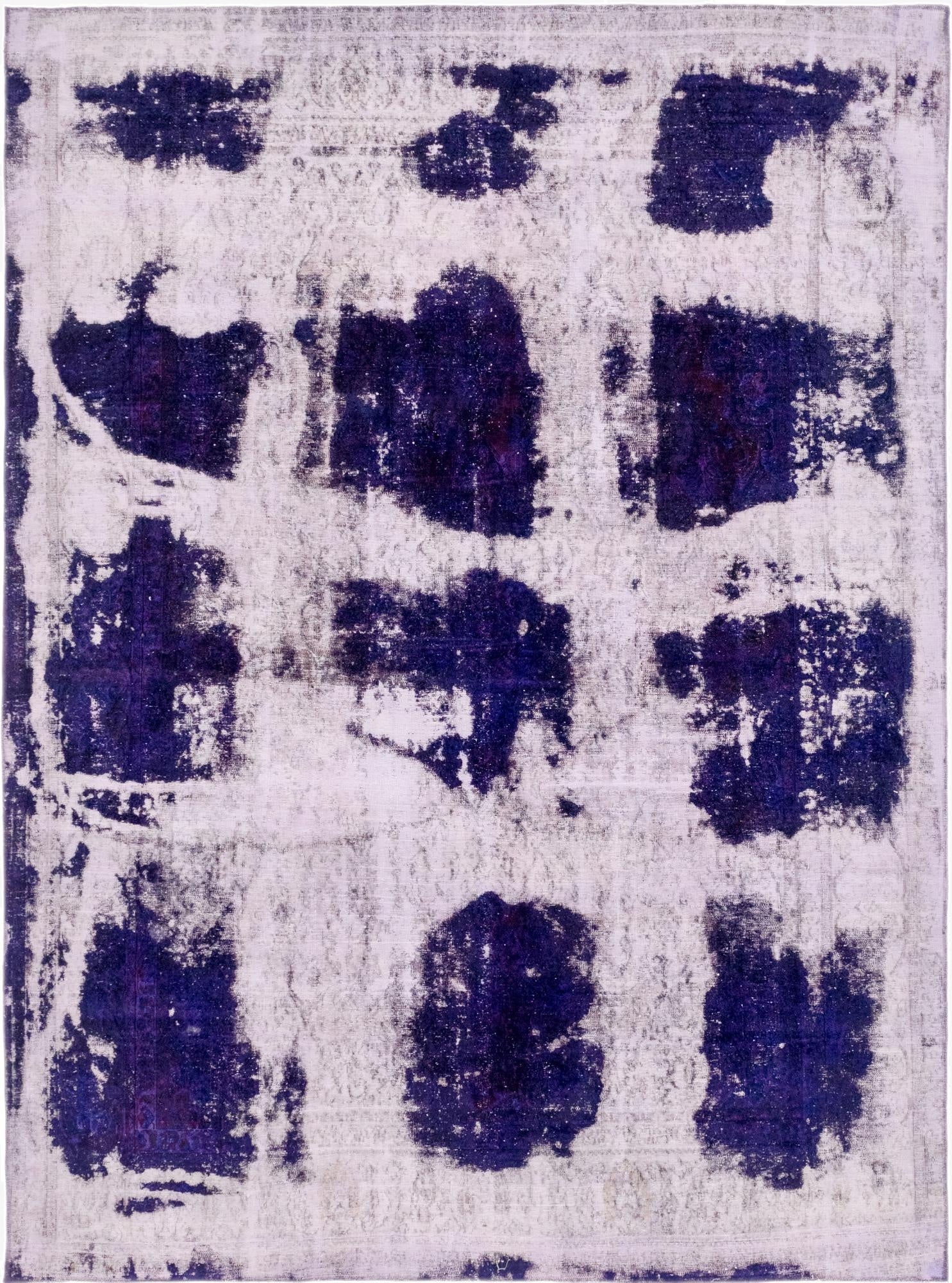  9' 5 x 12' 8  Hand Knotted Ultra Vintage Persian Wool Rug