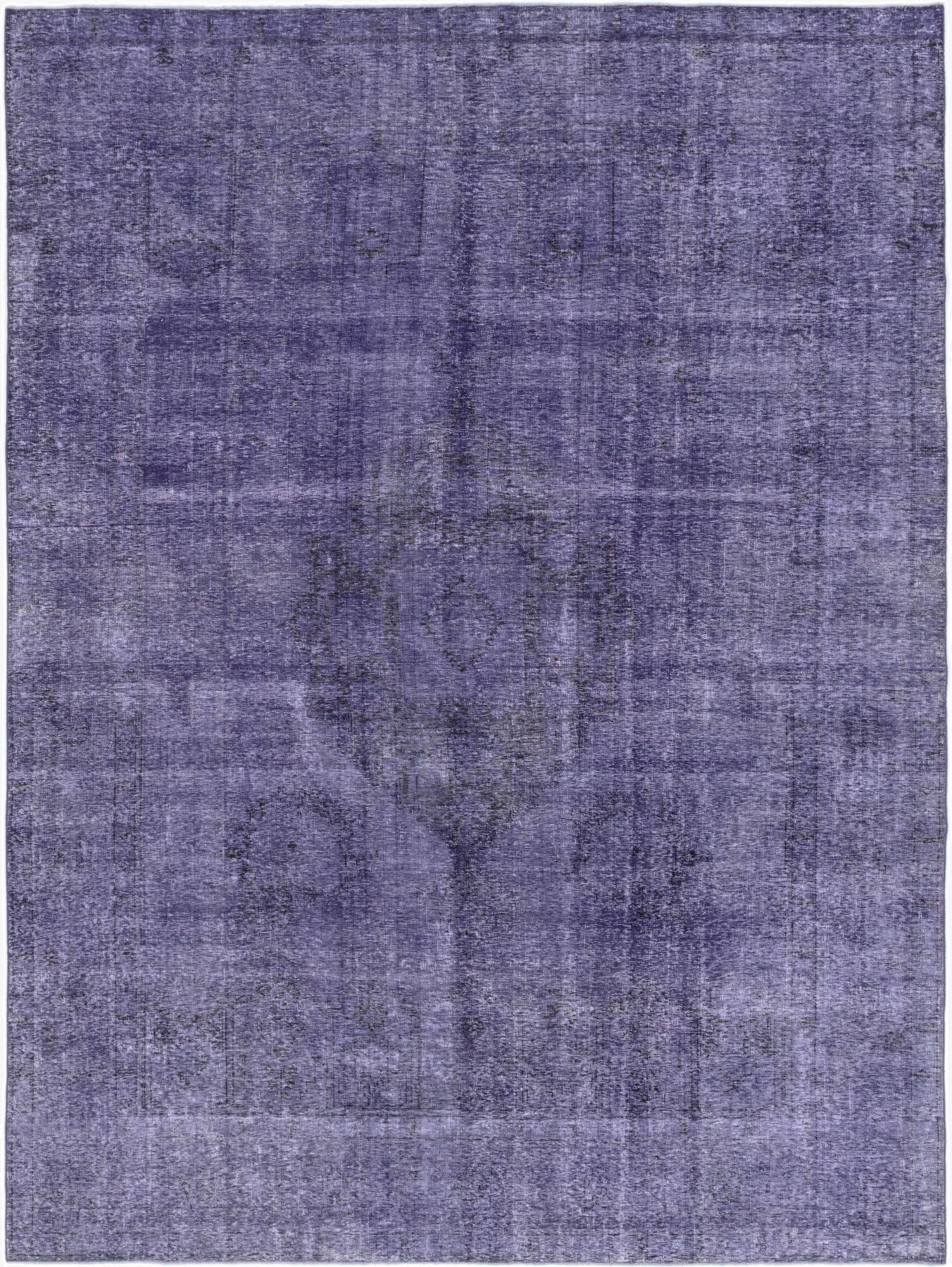  9' 8 x 13'  Hand Knotted Ultra Vintage Persian Wool Rug