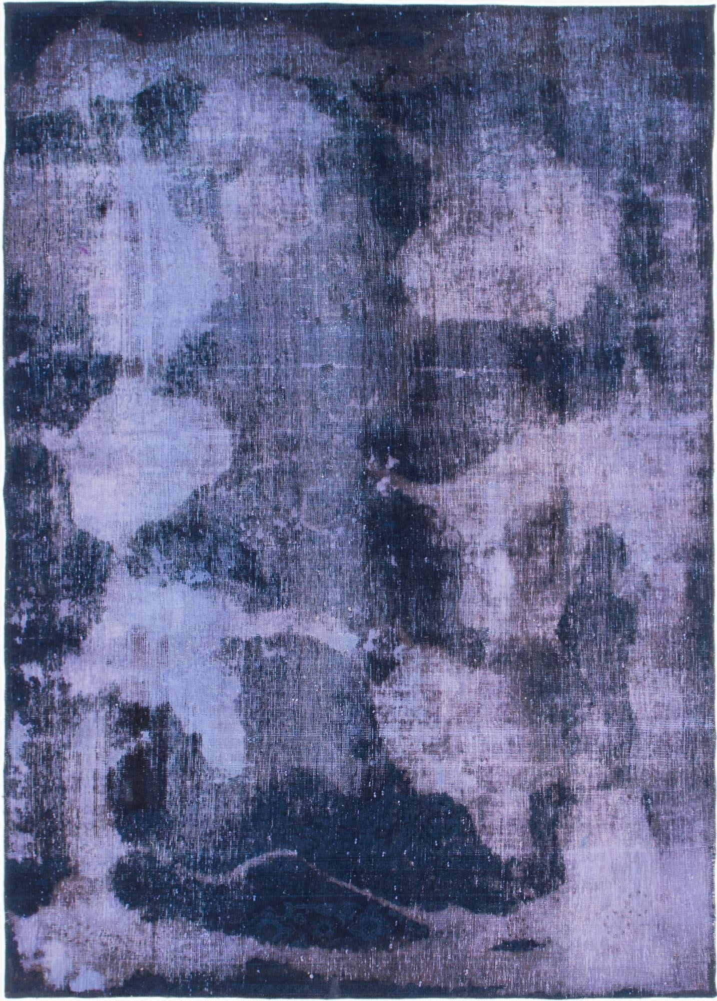  5' 2 x 7' 4  Hand Knotted Ultra Vintage Persian Wool Rug