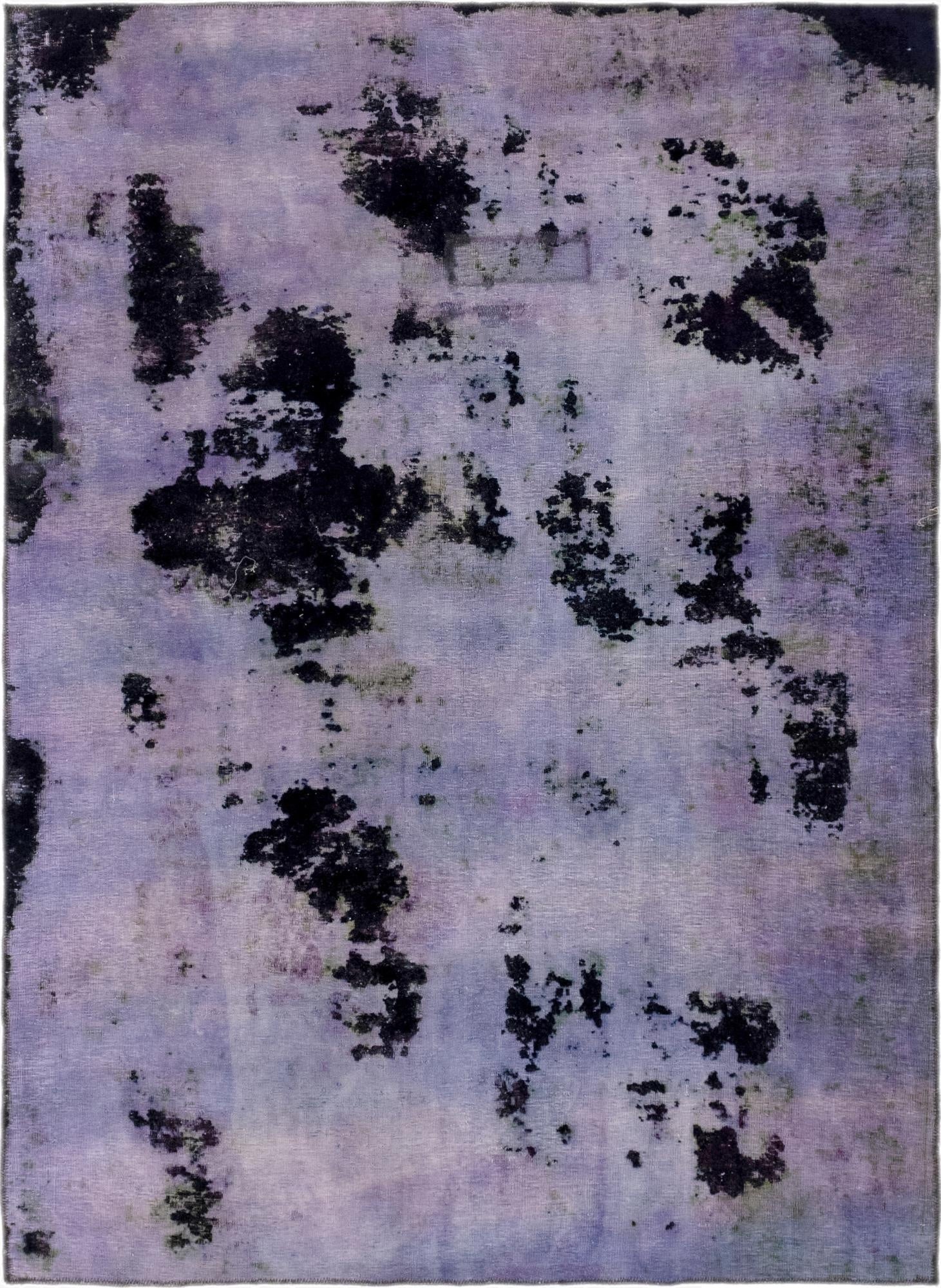  5' 9 x 8'  Hand Knotted Ultra Vintage Persian Wool Rug