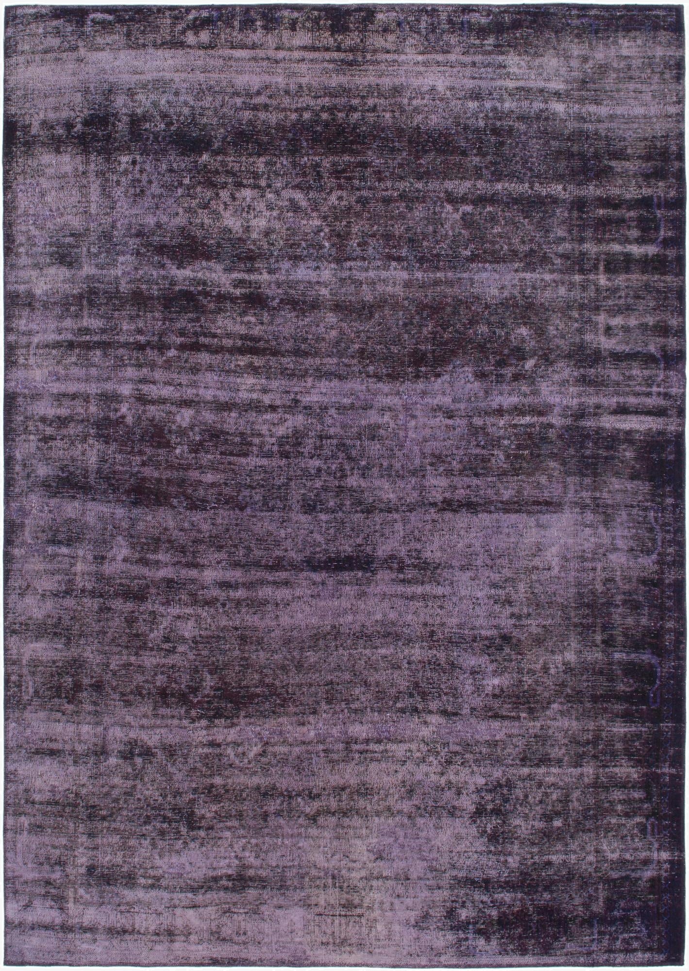  7' 9 x 11' 2  Hand Knotted Ultra Vintage Persian Wool Rug