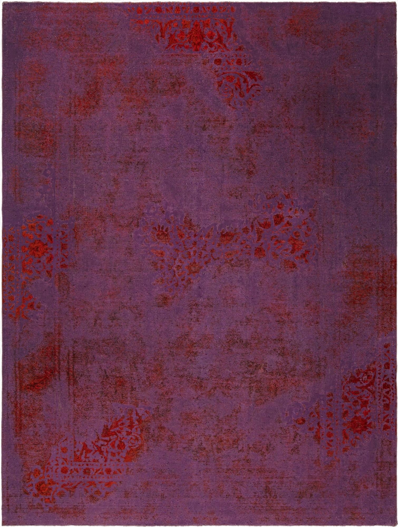  9' 11 x 13' 3 Vintage Royal Wool Rug