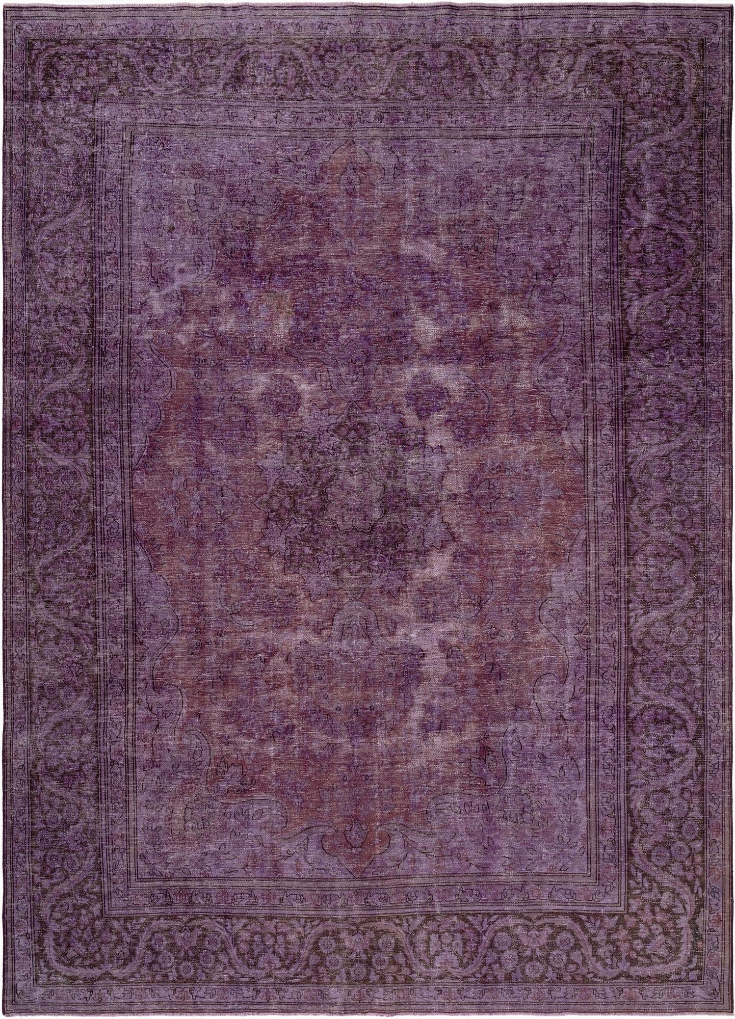  7' 8 x 10' 10 Vintage Royal Wool Rug
