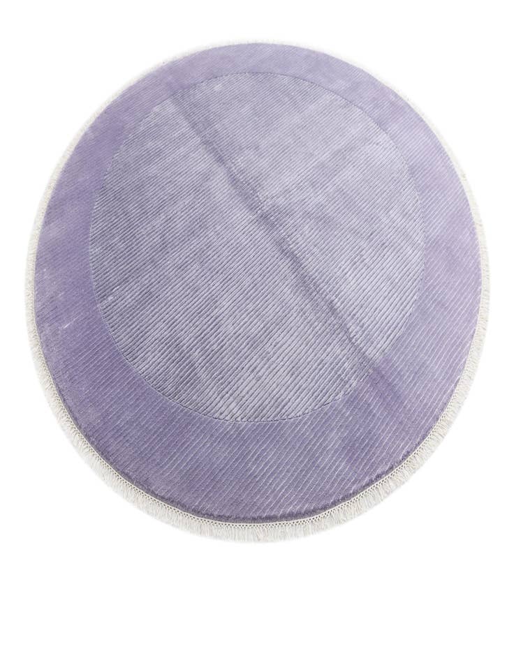 Detail image of  6' 6 x 6' 6  Hand Knotted Darya Wool Round Rug