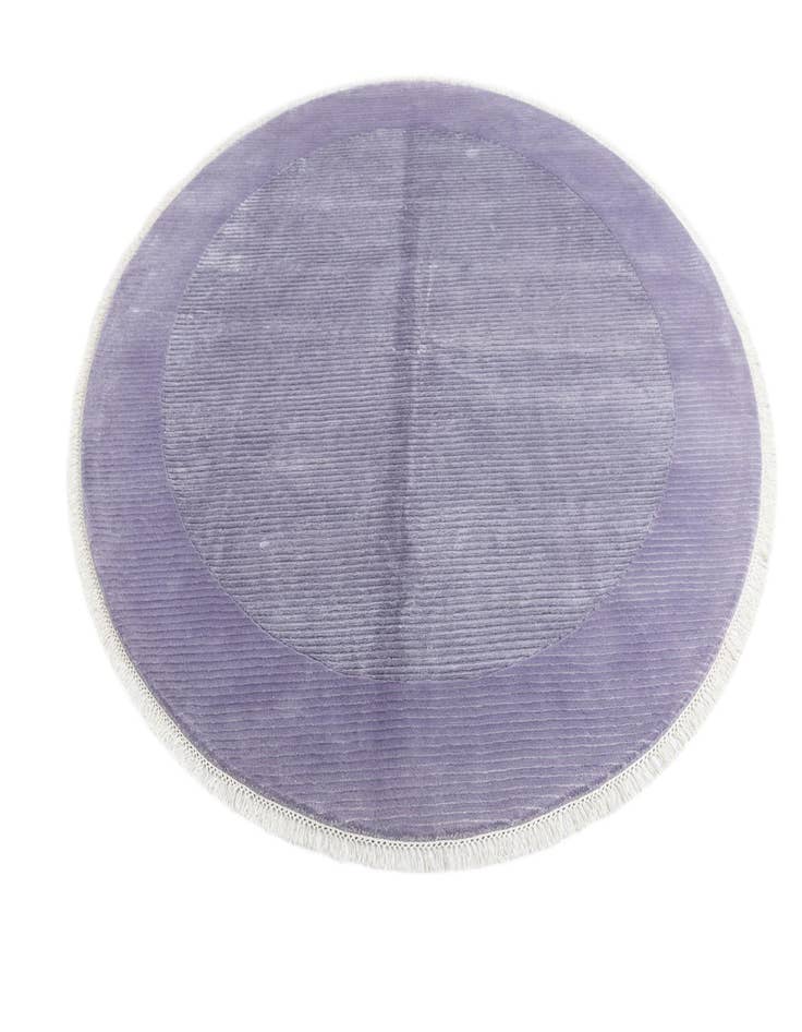 Detail image of  6' 6 x 6' 6  Hand Knotted Darya Wool Round Rug