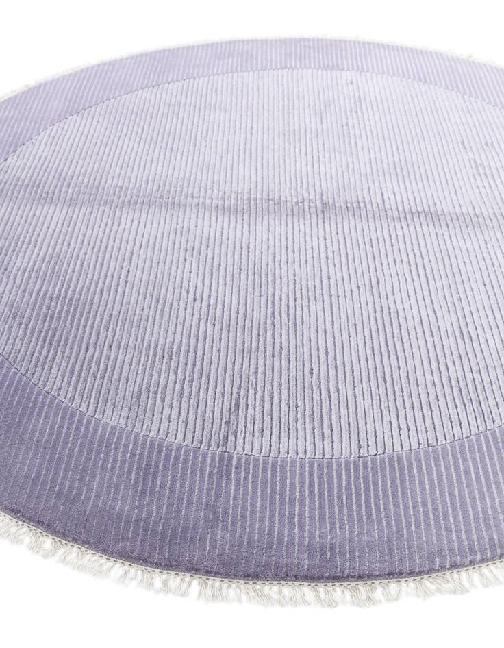 Detail image of  6' 6 x 6' 6  Hand Knotted Darya Wool Round Rug