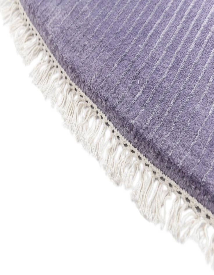 Detail image of  6' 6 x 6' 6  Hand Knotted Darya Wool Round Rug