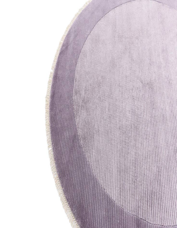 Detail image of  6' 5 x 6' 5  Hand Knotted Darya Wool Round Rug