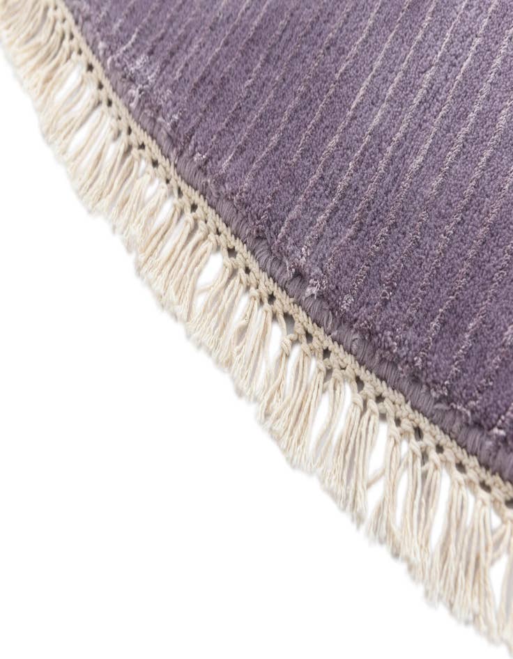 Detail image of  6' 5 x 6' 5  Hand Knotted Darya Wool Round Rug