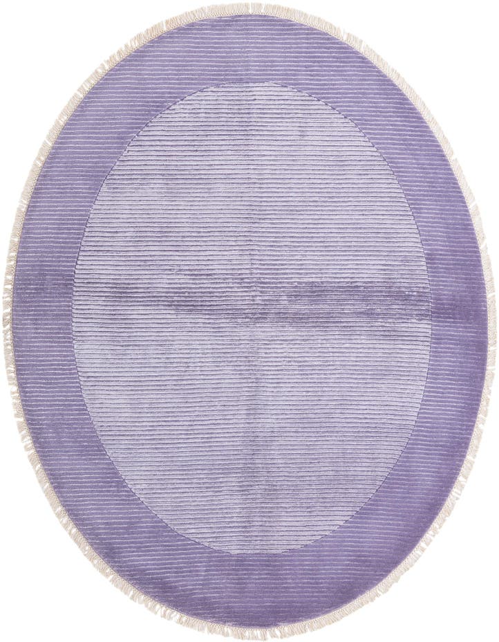  6' 6 x 6' 6  Hand Knotted Darya Wool Round Rug