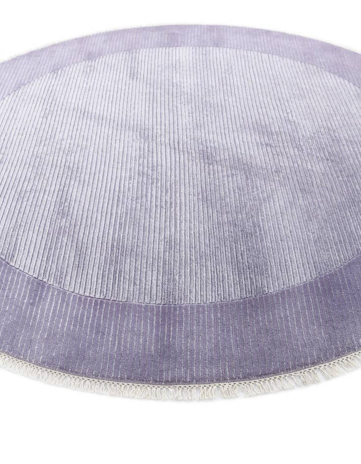 Detail image of  6' 6 x 6' 6  Hand Knotted Darya Wool Round Rug