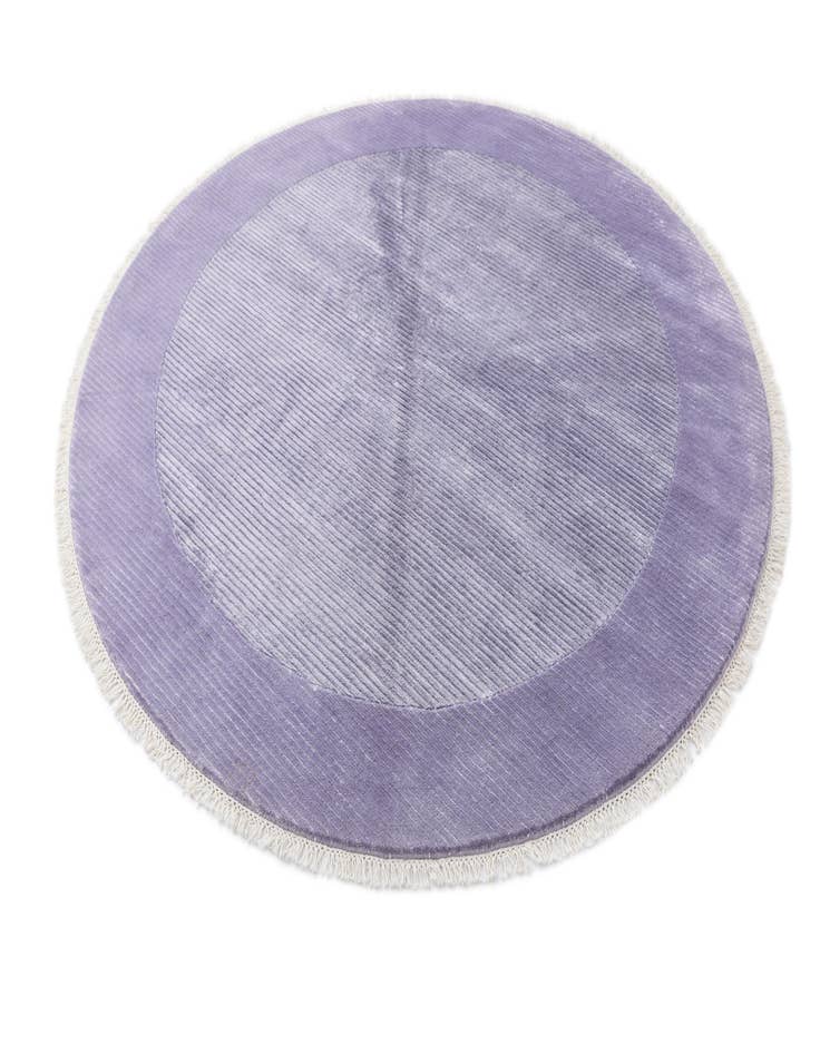 Detail image of  6' 7 x 6' 7  Hand Knotted Darya Wool Round Rug